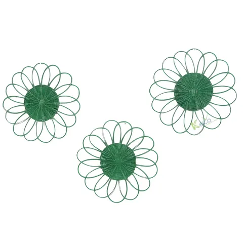 Rattan Export Set 3 Rattan placemat, round woven, kitchen decor or rattan wall hanging decoration - REX-8423082814-3