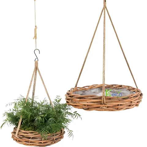 Rattan Export Bộ sưu tập ngoài trời mới – Chậu treo mây/mây nhựa - REX-8424030202-2-1