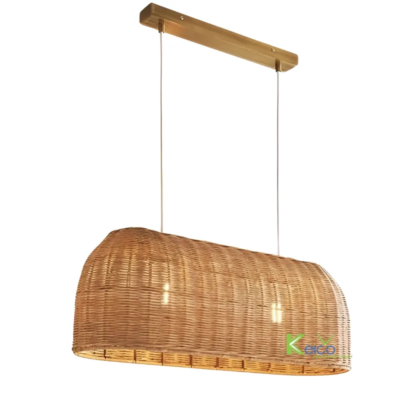 Rattan Export Rattan Celling Lights in Resort/Hotel/Restaurant Decoration Collection 2024 - REX-8424030201