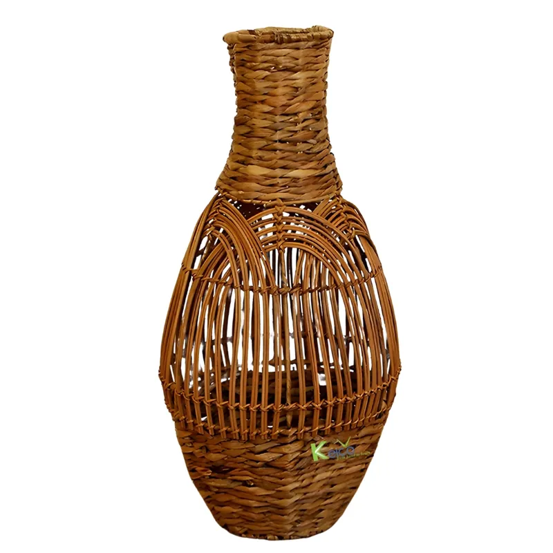 Rattan Export Rattan- und Seegrasvase für Resort/Hotel/Restaurant, Dekorationskollektion 2024 - REX-8423150836-1