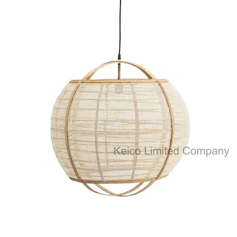 Rattan Export Boho hanging lampshades Ø54xH45cm made in Vietnam - REX-DVT242151111