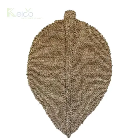 Rattan Export Leaf Wall Decoration And Placemat Handmade Eco-Friendly GoodPrice Price From Vietnam KC24013101 - REX-8423082814-1