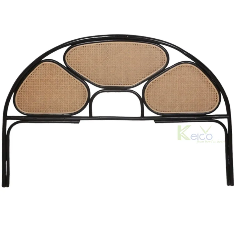 Rattan Export Cabecero de ratán negro y rejilla de ratán de alta calidad, fabricado en Vietnam - REX-KC24010501