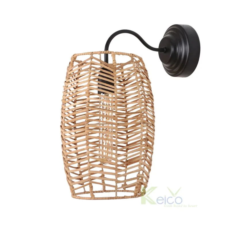 Rattan Export Đèn tường bán sỉ chất lượng cao trang trí tường từ Việt Nam KC23121201 - REX-8423300644-1-1