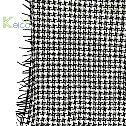 Rattan Export Black and White Recycle PVC Wicker Webbing Roll From Vietnam KC23111802 - REX-RTR-20