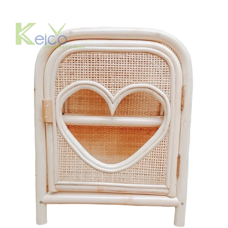 Rattan Export Tủ đầu giường chất lượng cao có ngăn kéo mây, kiểu dáng dễ thương 23111701 - REX-2309111988-1