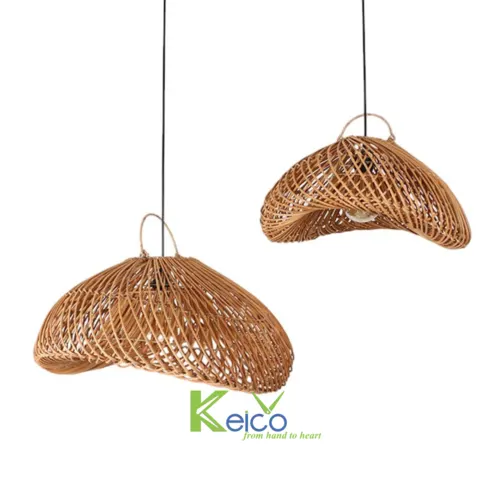 Rattan Export Rattan Curve Shape Pendant Light - REX-8423060202