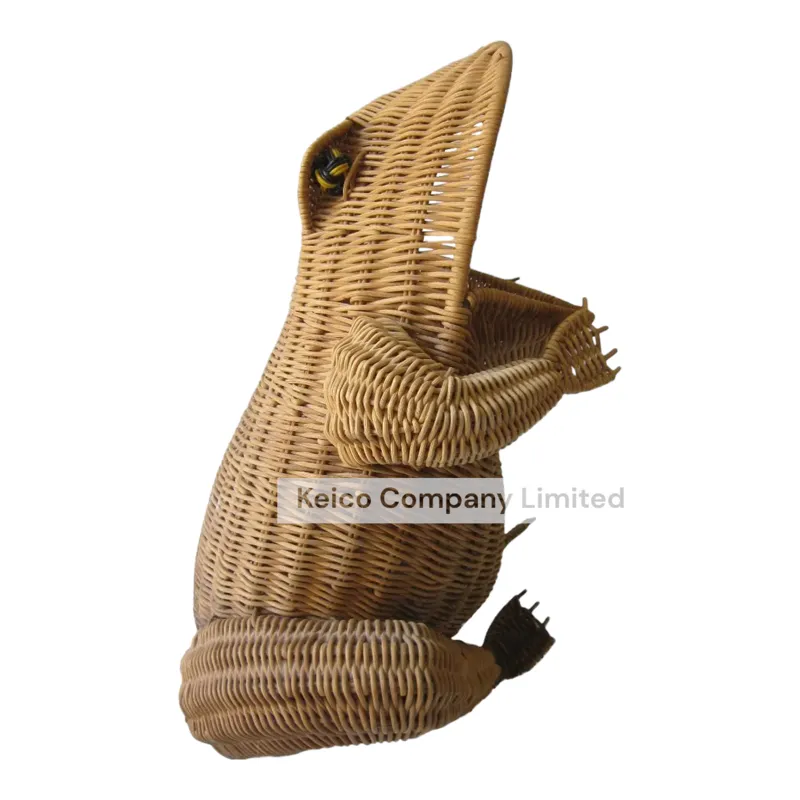 Rattan Export Giỏ đựng đồ mây đan hình ếch thủ công KC23111402 - REX-K23111402