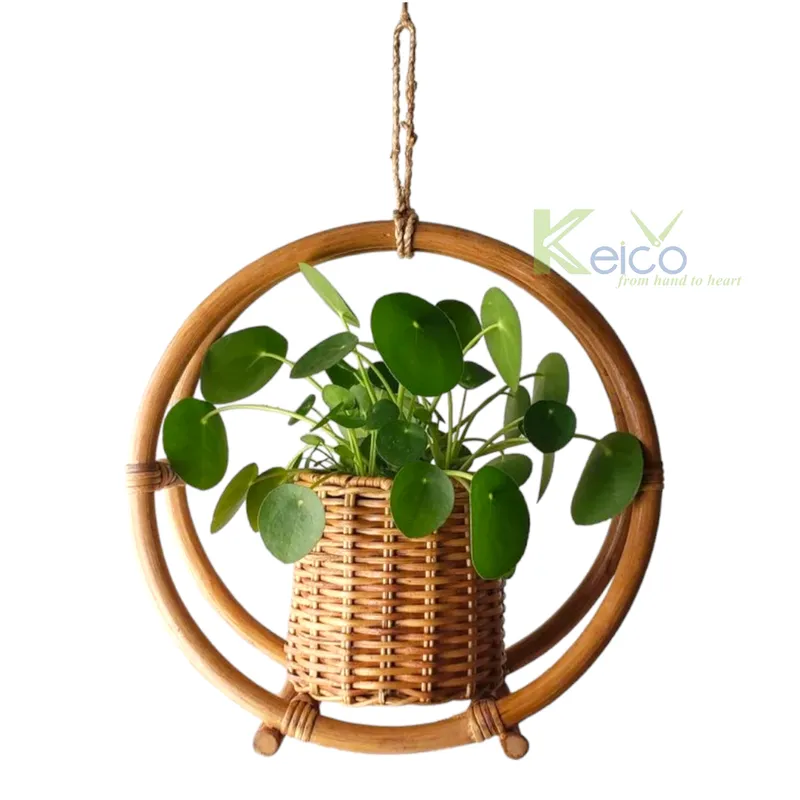 Rattan Export Chậu treo mây đặc biệt trang trí nhà KC23110202 - REX-K2310503-1