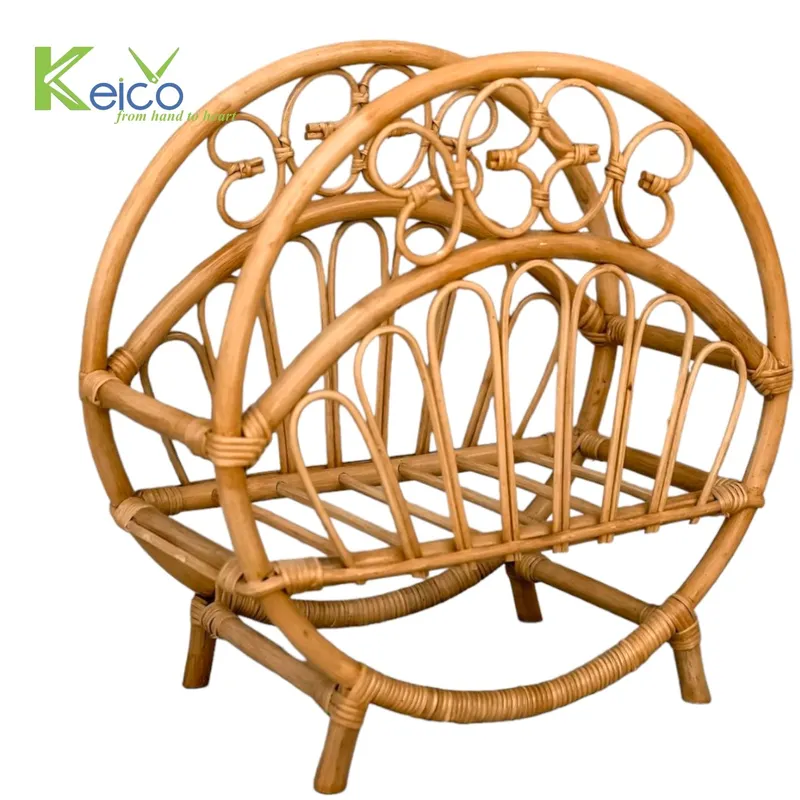 Rattan Export Vintage-Rattan-Zeitschriftenständer - REX-K23102303