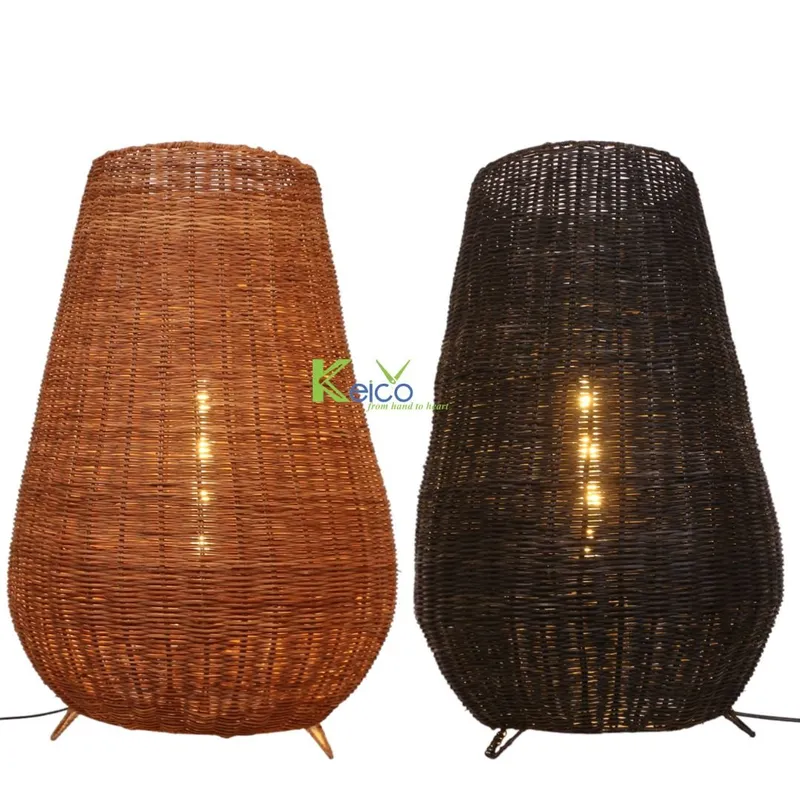 Rattan Export Lámpara de mesa de ratán natural tejido - REX-K2310902