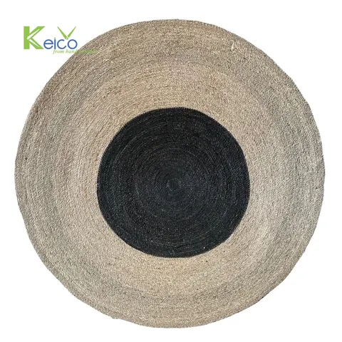 Rattan Export Round Seagrass Woven Rug 1.2m - REX-K2310203