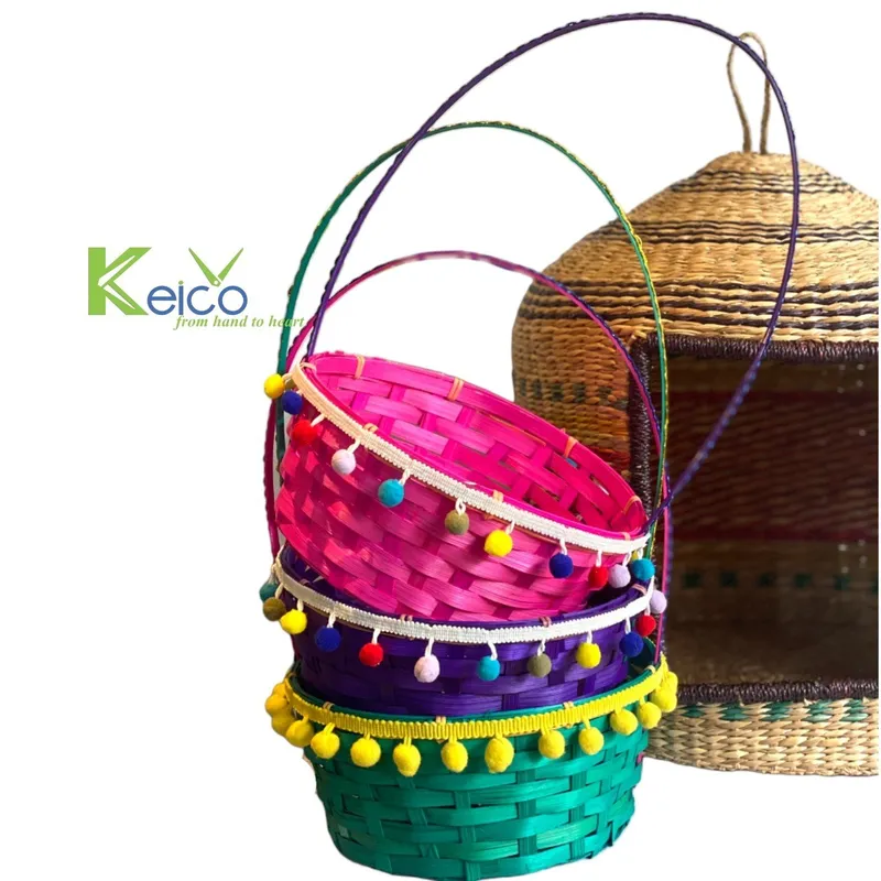 Rattan Export Giỏ tre đan đựng trứng Phục sinh - REX-8423091516