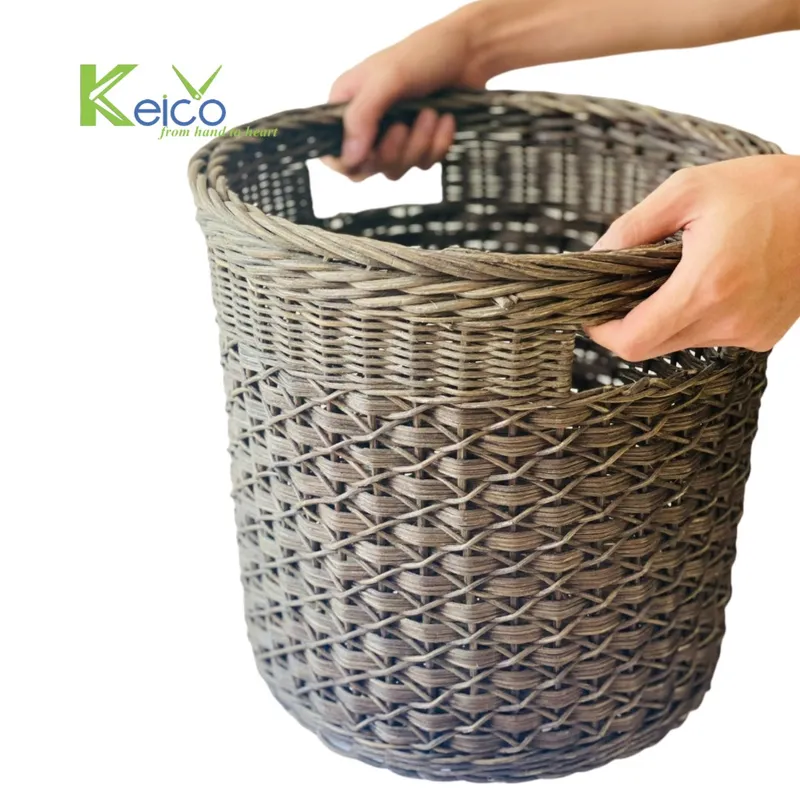 Rattan Export Cesto portaoggetti in vimini con manici - REX-8423082612