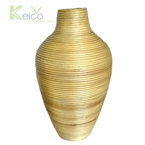 Rattan Export Rattan Flower Vase / Wicker Tabletop Jars - REX-8423170831