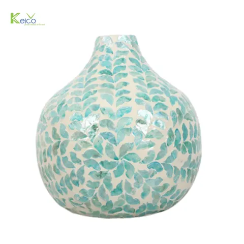 Rattan Export Decorative bamboo Mosaic Flower Vase - REX-8423140834