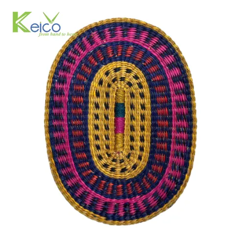 Rattan Export Natural eco-friendly seagrass wall decoration made in Vietnam - REX-8423080121