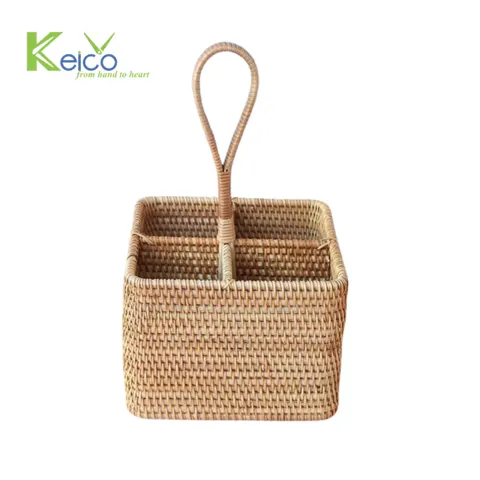 Rattan Export Wholesale natural rattan kitchen storage made in Vietnam - REX-8423072018