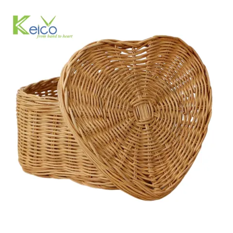 Rattan Export Wholesale natural rattan storage basket made in Vietnam - REX-8423072017