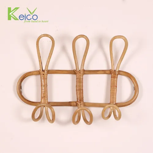 Rattan Export Percha de ratán de nuevo diseño 40×28 cm, fabricada en Vietnam - REX-8423071824