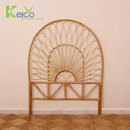Rattan Export Cabecero de ratán de nuevo diseño para decoración de pared 110×140 cm, fabricado en Vietnam - REX-8423071328