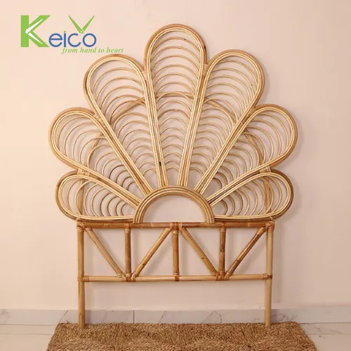 Rattan Export Bestseller-Rattan-Kopfteil als Wanddekoration für den Großhandel 110×140 cm, hergestellt in Vietnam - REX-8423071323