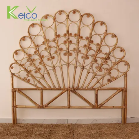 Rattan Export High quality rattan headboard wall decoration 110×140 cm for wholesaler - REX-8423071322