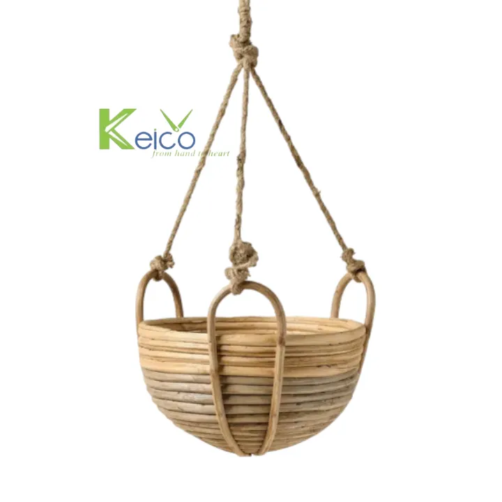Rattan Export Macetero para mayoristas, fabricado en Vietnam - REX-8423071104