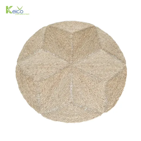 Rattan Export Wholesale handmade water hyacinth rug - REX-8423071334