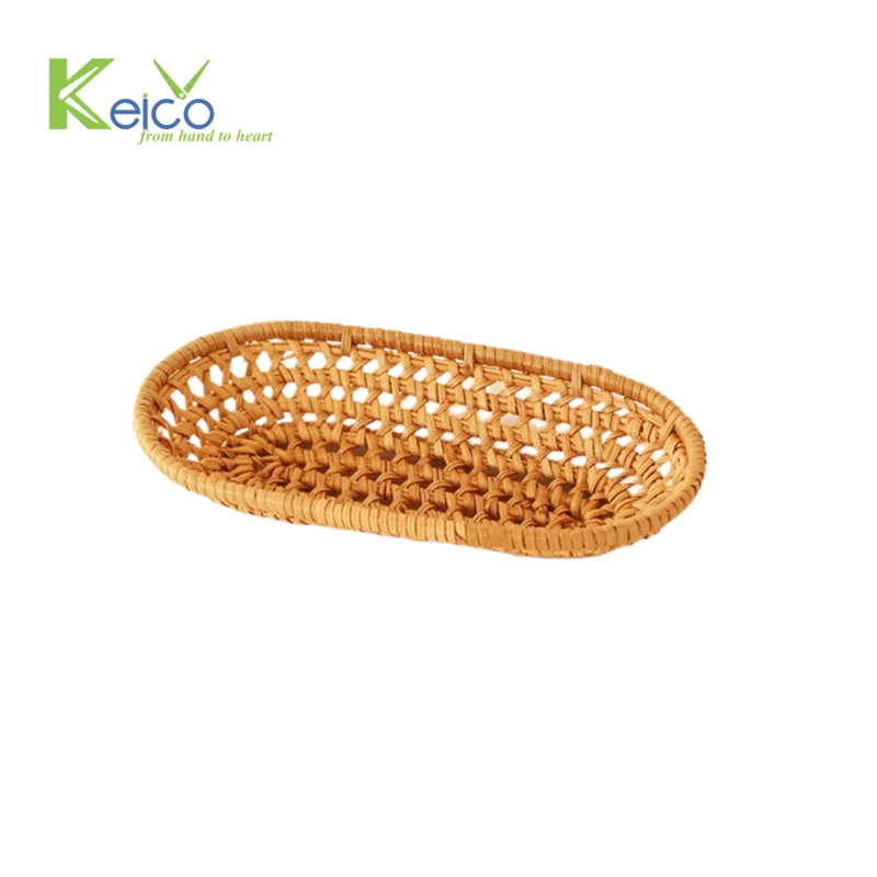 Rattan Export Cesto decorativo ovale in rattan all'ingrosso, misura personalizzabile, prodotto in Vietnam - REX-8423070620