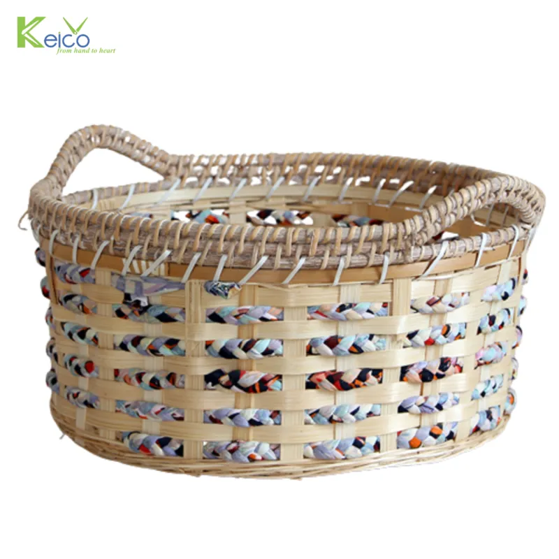 Rattan Export Cesto portaoggetti decorativo in bambù all'ingrosso - REX-8423070336