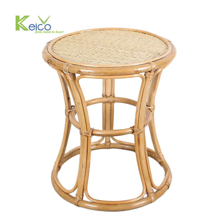 Rattan Export Rattan side table natural color wholesale - REX-8423070158