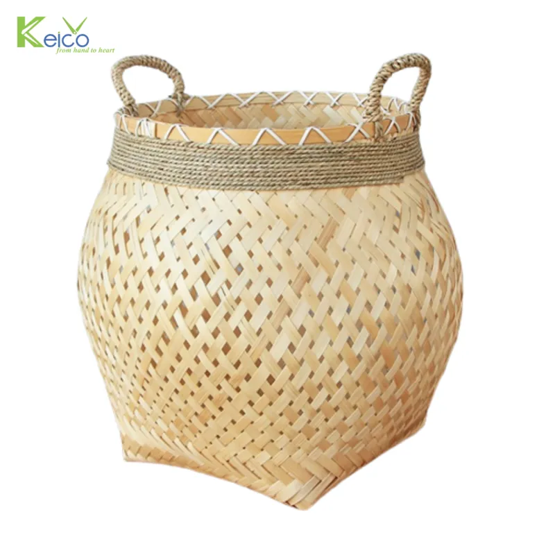 Rattan Export Dekorativer Aufbewahrungskorb für den Großhandel - REX-8423070135