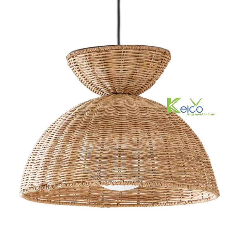 Rattan Export Đèn thả mây hình dáng đẹp cho trần nhà - REX-8423300646