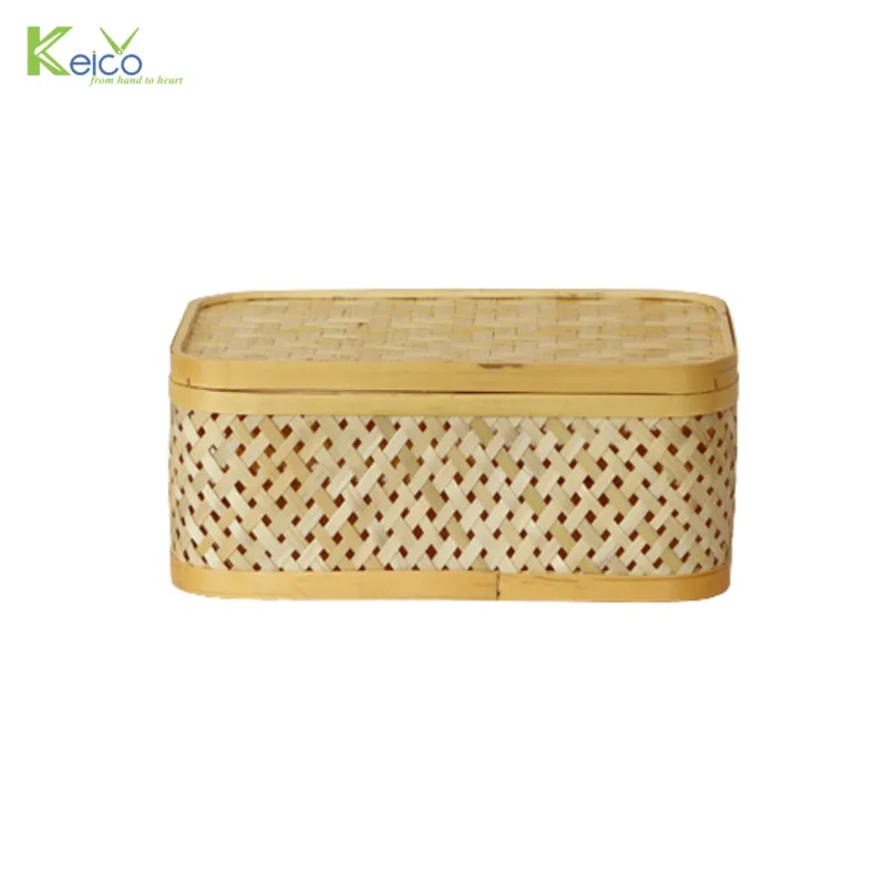 Rattan Export Cesta de almacenamiento de bambú superventas - REX-8423063036