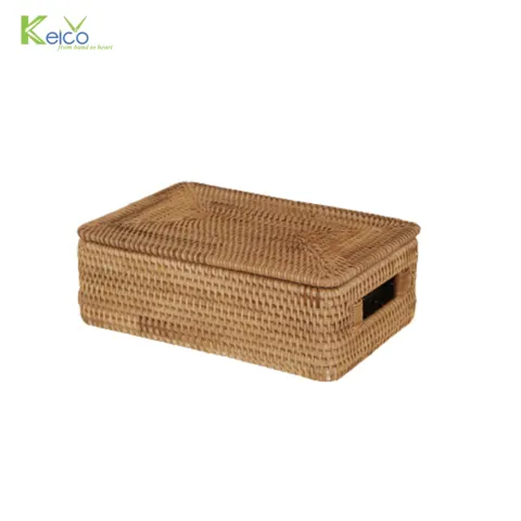Rattan Export High quality decorative storage basket - REX-8423062836