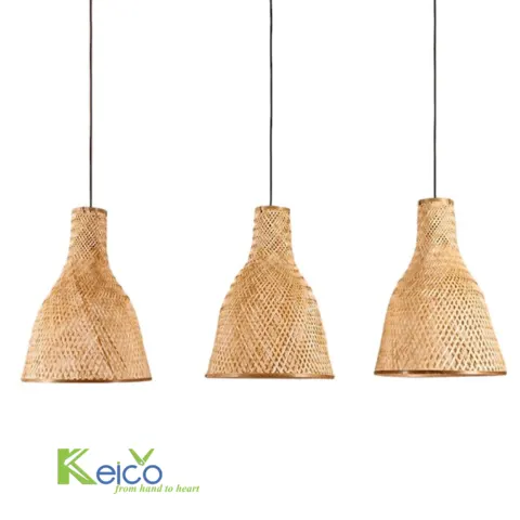 Rattan Export Bamboo Pendant Light 36×50 cm - REX-8423062601
