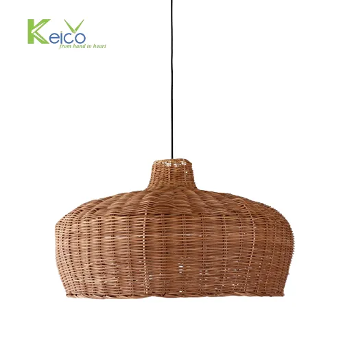 Rattan Export Lámpara colgante vintage 50×20 cm - REX-8423062403