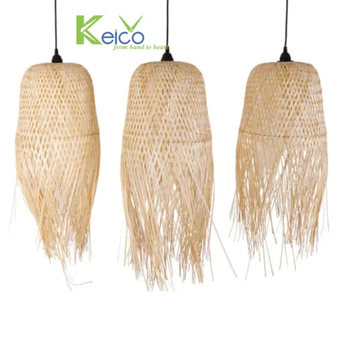 Rattan Export Bamboo Pendant Light 45×70 cm - REX-8423062301