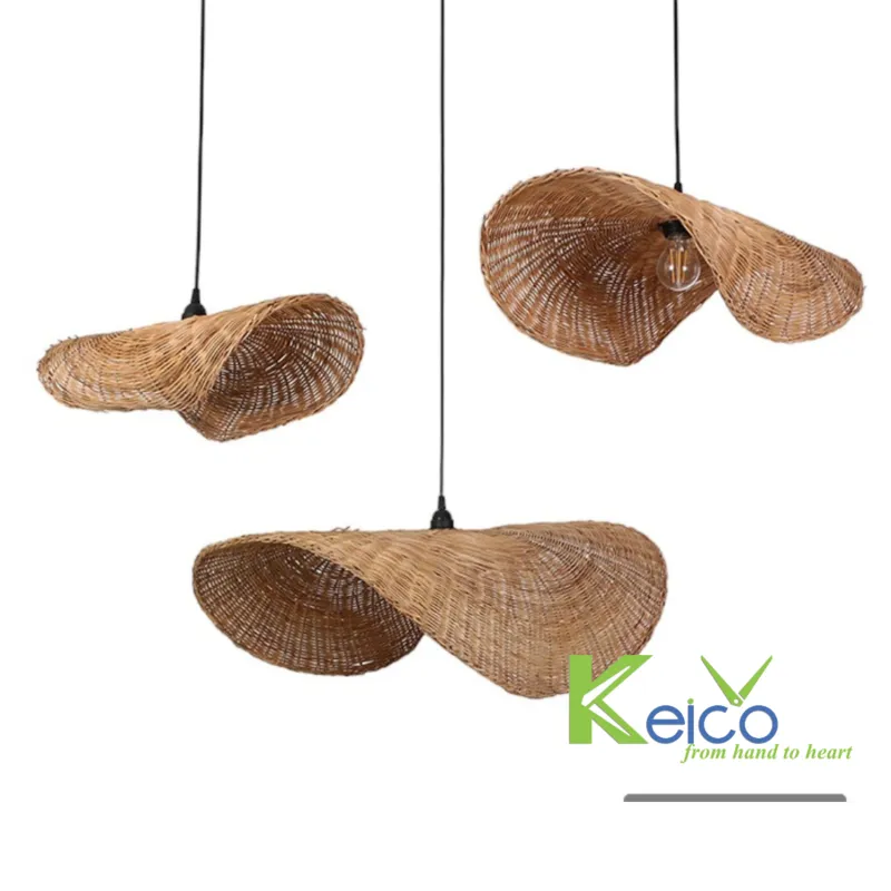 Rattan Export Rattan-Pendelleuchte 50x40x15 cm - REX-8423062203