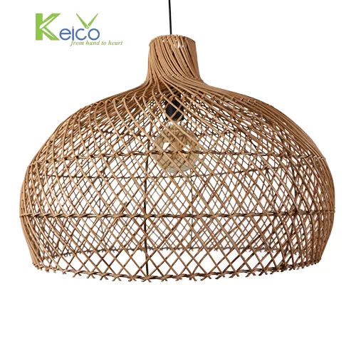 Rattan Export Đèn thả mây tự nhiên 60×45 cm - REX-8423062201