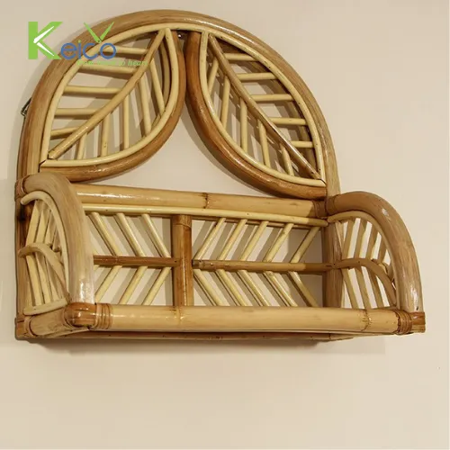 Rattan Export Decoración de pared de ratán de alta calidad y precio económico 50x30x18 cm para mayoristas - REX-8423062122