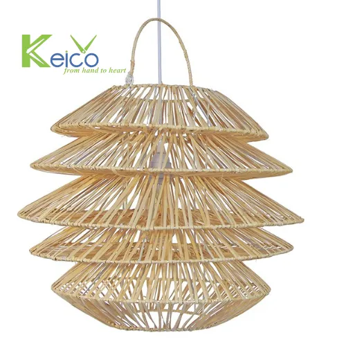 Rattan Export Đèn thả vintage 50×55 cm sản xuất tại Việt Nam - REX-8423061910