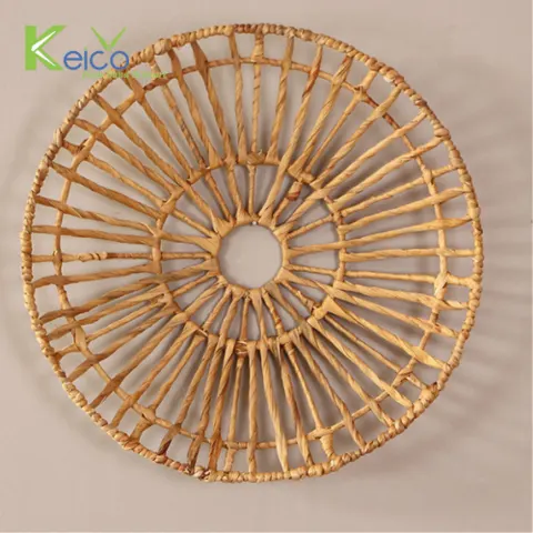 Rattan Export Best seller for wholesale water hyacinth wall decoration 45×7 cm made in Vietnam - REX-8423061928