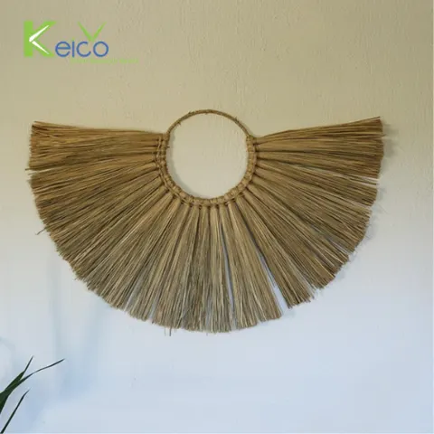 Rattan Export Natural eco-friendly seagrass wall decoration 80x50x30 cm made in Vietnam - REX-8423061927