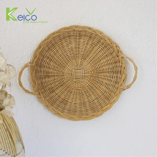 Rattan Export Decorazione da parete in rattan di tendenza 30×30 cm, prodotta in Vietnam - REX-8423061926
