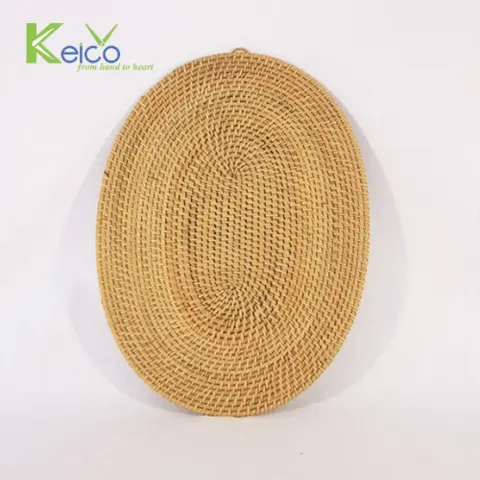 Rattan Export High quality rattan wall decoration 30×40 cm for wholesaler - REX-8423061925