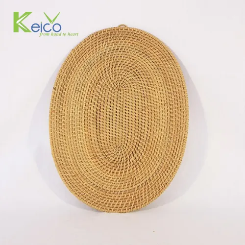 Rattan Export Hochwertige Rattan-Wanddekoration 30×40 cm für Großhändler - REX-8423061925