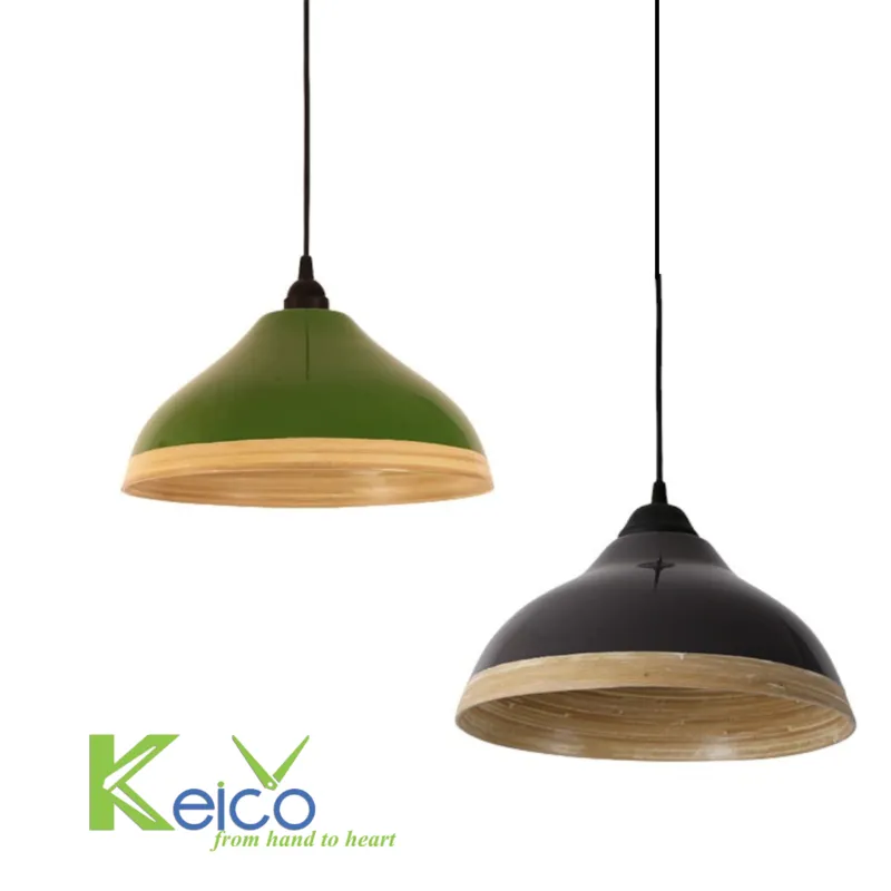 Rattan Export Đèn thả tre 30×15 cm - REX-8423061702