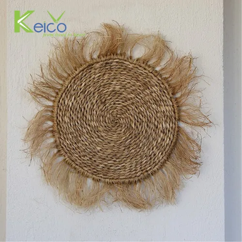 Rattan Export Trang trí tường cỏ biển bán chạy cho bán sỉ 30 cm sản xuất tại Việt Nam - REX-8423061730